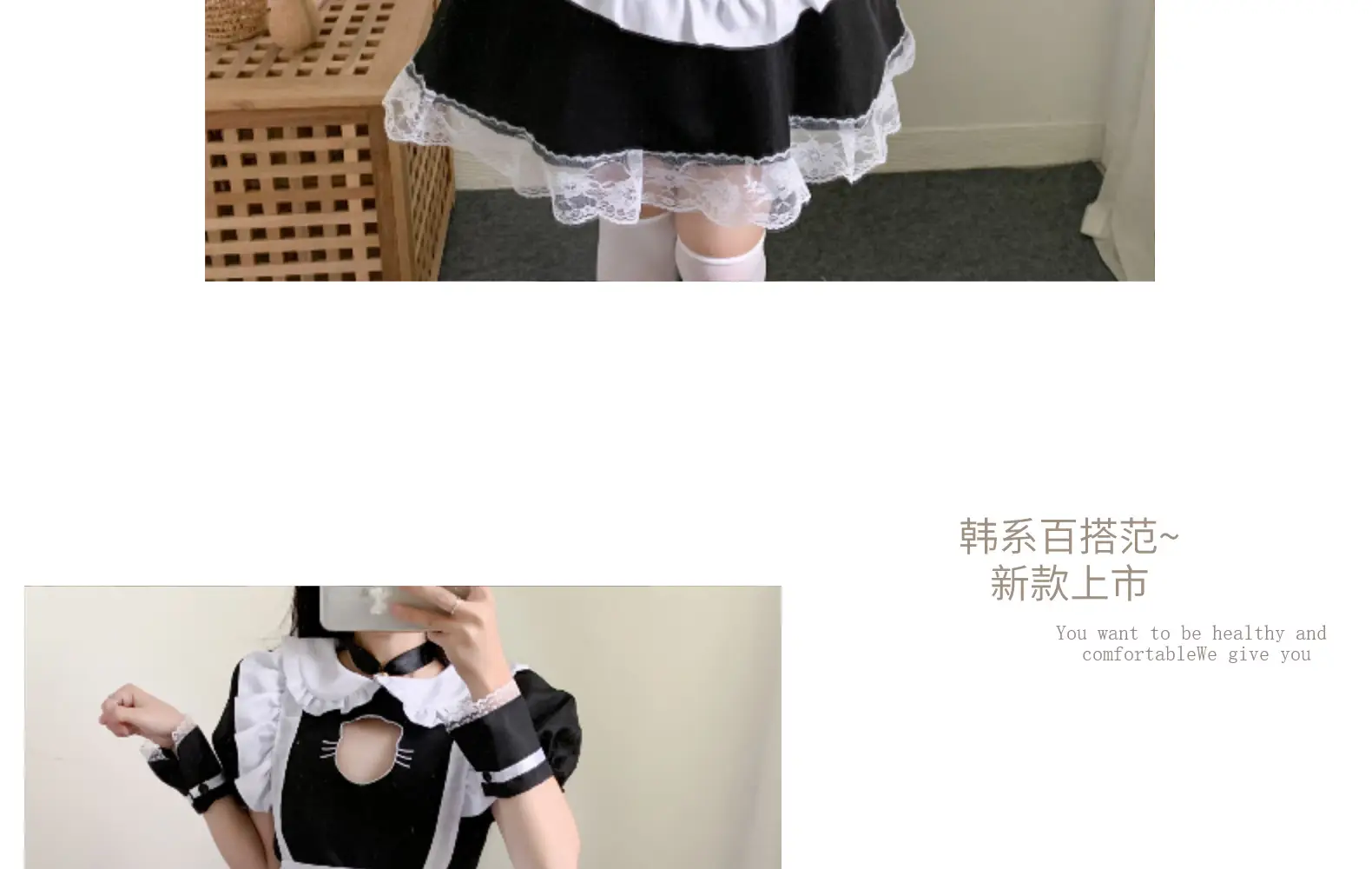 Lolita Cat Outfit Sexy Lolita Anime Cute Japanese Style Soft Girl Outfit — feature 16