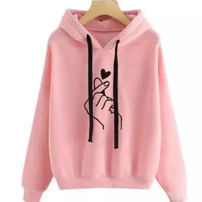 2021 Women's Printed Hooded Sweatshirt Plus Size - Image 11