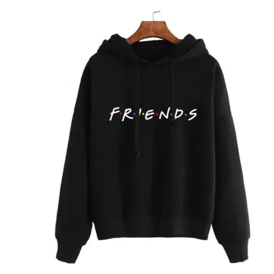 2021 Women's Printed Hooded Sweatshirt Plus Size - Image 6
