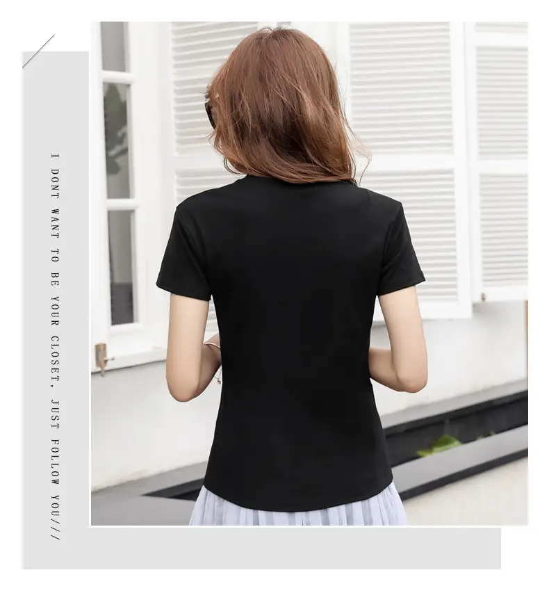 Women Blue Slim Fit T-Shirt Summer Wear — feature 49