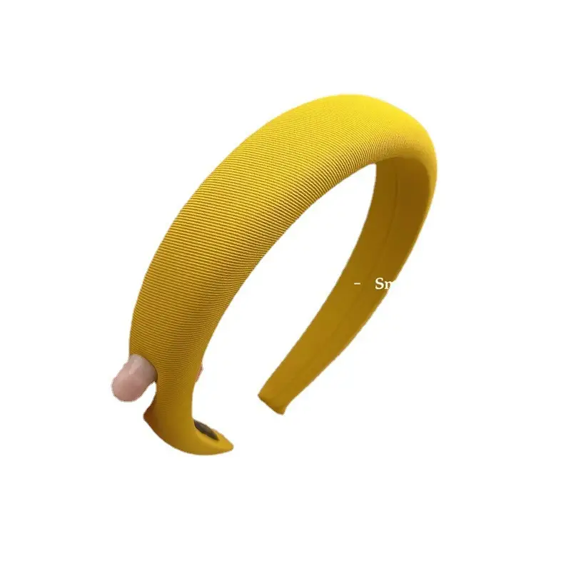 Yellow High Skull Headband for Goats, Korean Style, Durable, Stylish - Image 12