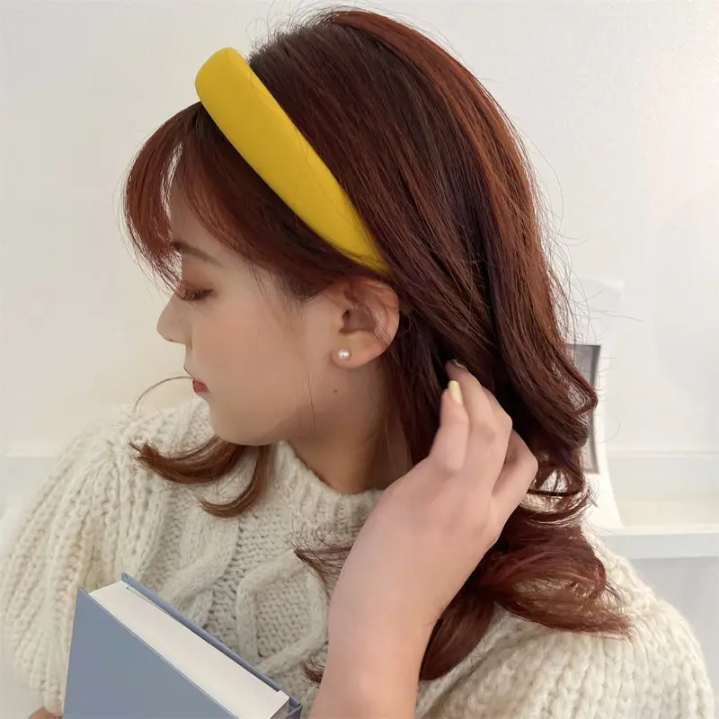 Yellow High Skull Headband for Goats, Korean Style, Durable, Stylish — feature 8