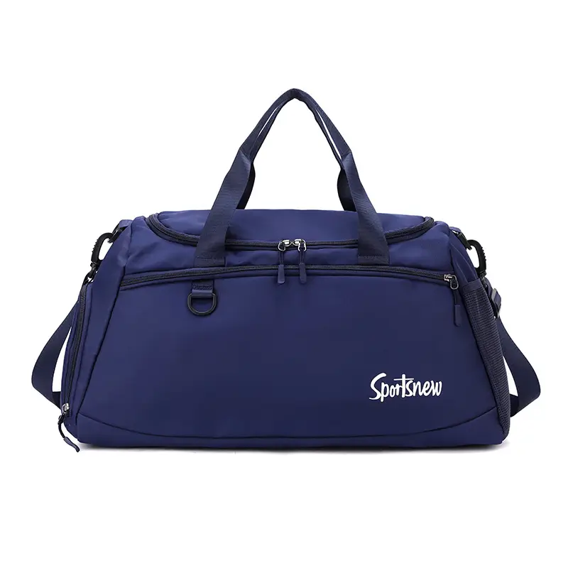 Purple Oxford Cloth Travel Bag for Shoes & Fitness