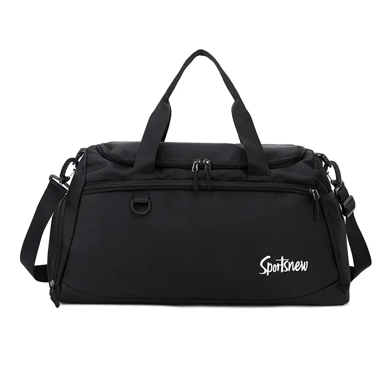 Purple Oxford Cloth Travel Bag for Shoes & Fitness