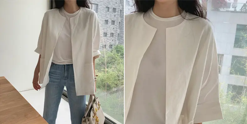 Women Loose White Cotton Linen Top 2023 Summer — feature 10