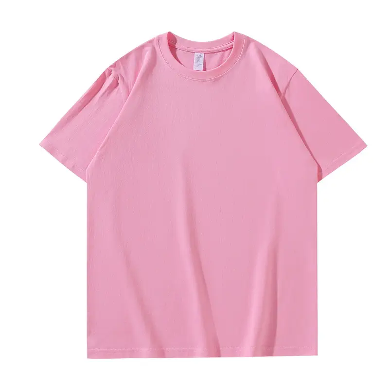 Men Grey Cotton T-Shirt 250g Round Neck - Image 5