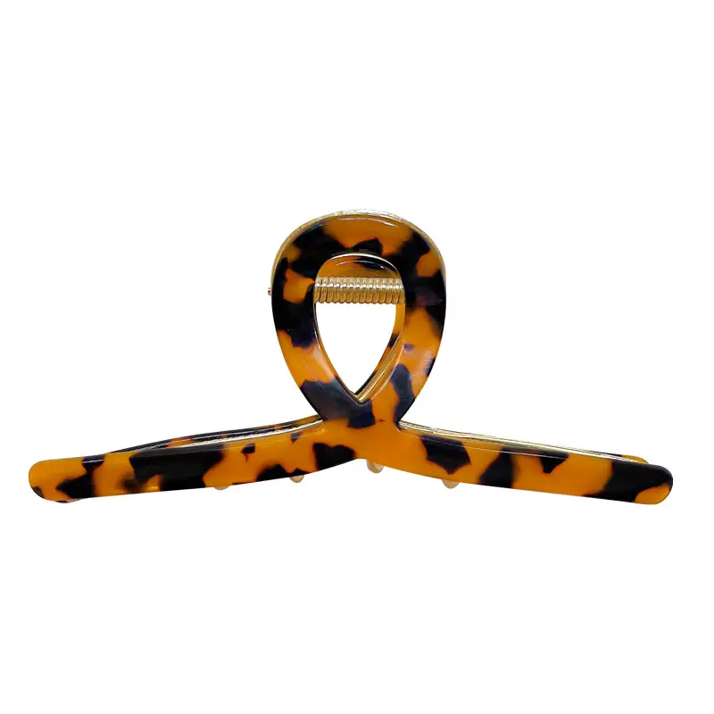 Korean Style Acetate Hair Clip Female Hawksbill Shark Design - Image 9