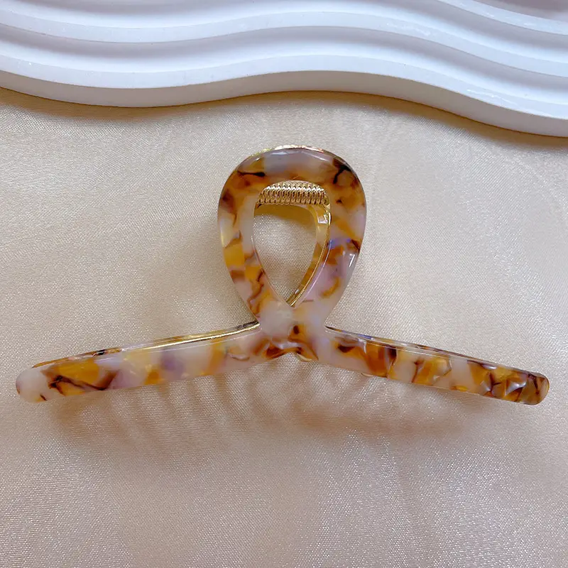 Korean Style Acetate Hair Clip Female Hawksbill Shark Design - Image 4