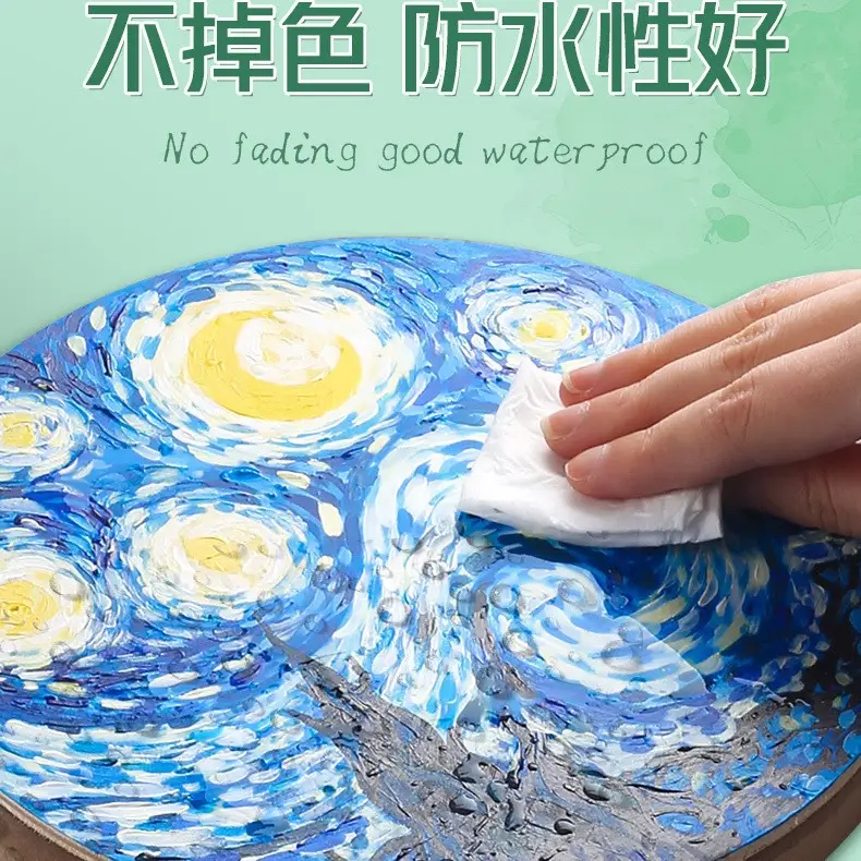 Hobby watercolor gouache paint suit art hand-painted painting tools acrylic student painting beginner washable