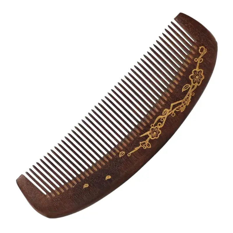 Wooden Meridian Comb for Women Scalp Massage - Image 9