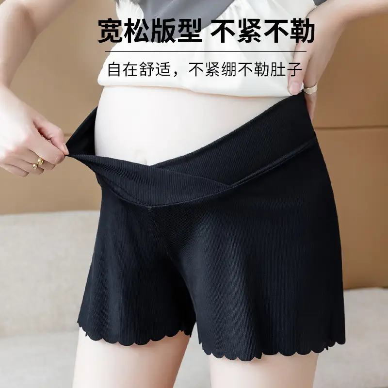 Ice Silk Anti-Light Summer Women's Leggings - Image 7