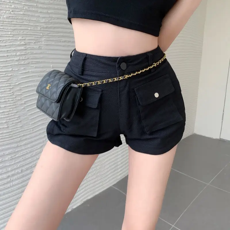 Denim Shorts Women High Waist 2022 New - Image 2