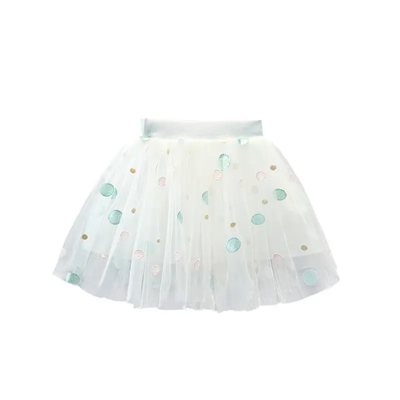Girls' Pink Tulle Skirt Set 2022 Summer - Image 7