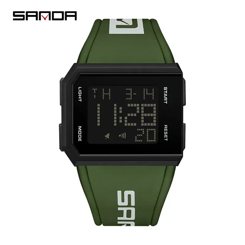 Sanda Red Digital Electronic Watch for Youth - Image 6