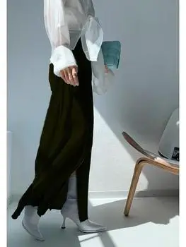 2022 Women Sweatshirt Set Beige High Collar Pants — feature 21