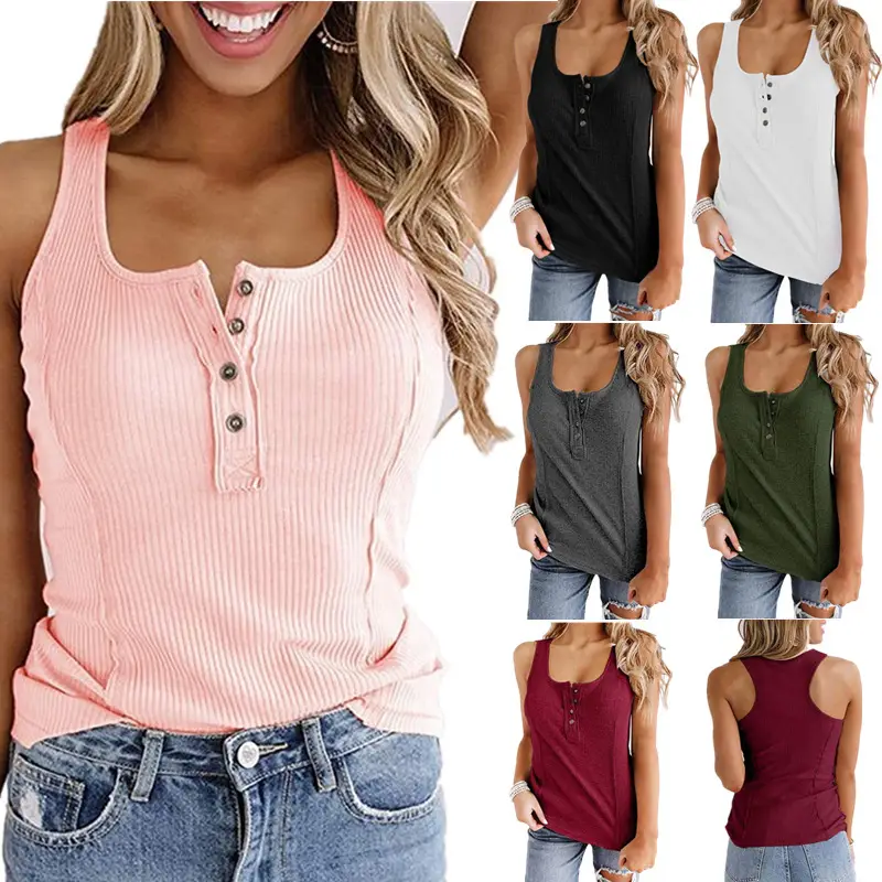 White Split Hip Slim U-Neck Dress for Women — feature 16