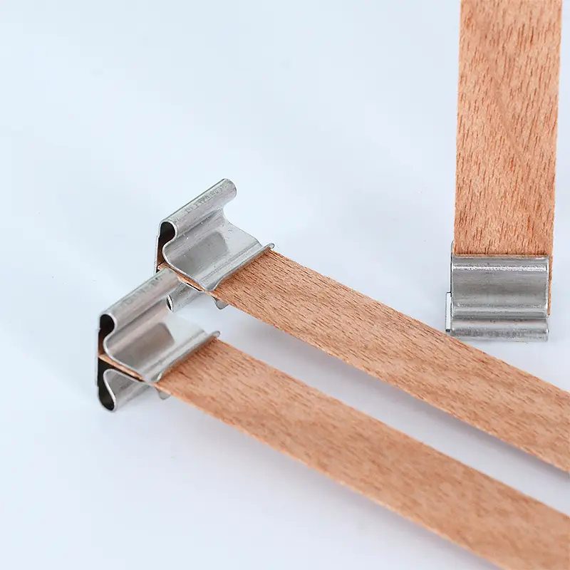 [Wick] Cross-border one-word wood core wood wax core wooden candle core aromatherapy candle wood chip wood wax core