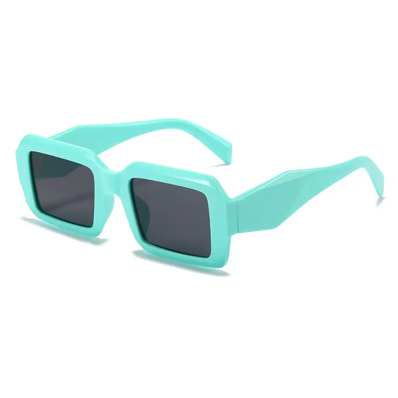 White Square Sunglasses for Women Street Style - Image 11