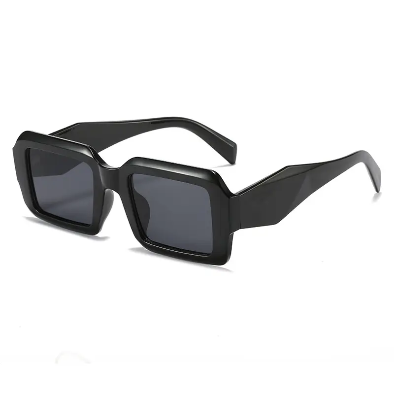 White Square Sunglasses for Women Street Style