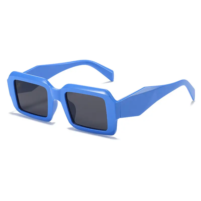 White Square Sunglasses for Women Street Style - Image 6