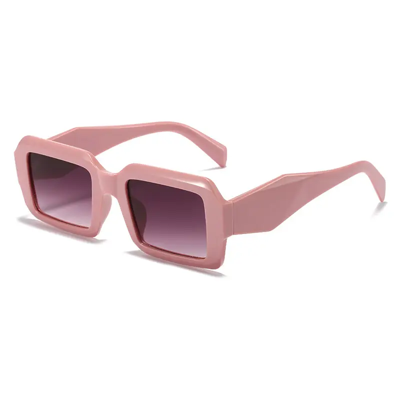 White Square Sunglasses for Women Street Style - Image 8