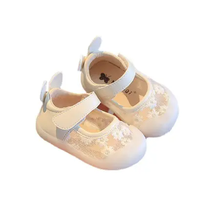 Baby Girl Lace Sandals 0-2Yr Soft Soled