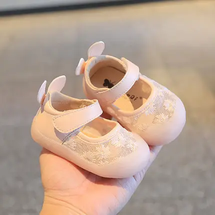 Baby Girl Lace Sandals 0-2Yr Soft Soled