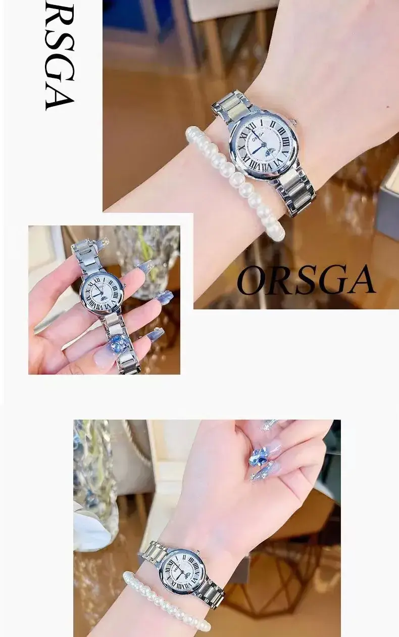 Orsga Women's Stainless Steel Quartz Watch — feature 11