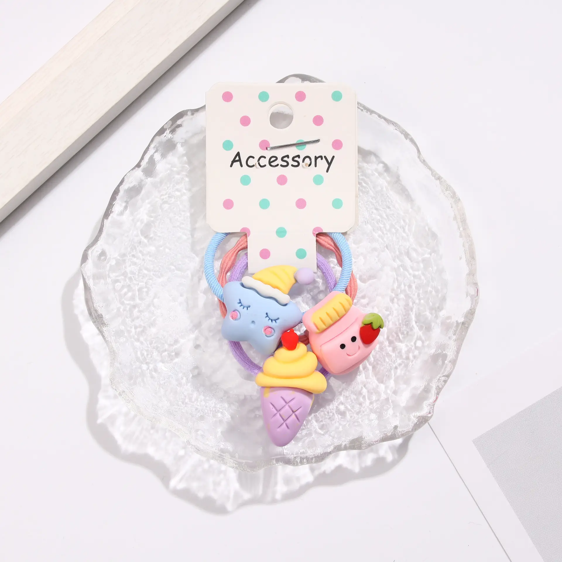 New Kids Hair Ring Candy Color Cartoon Sweet Cute — feature 8