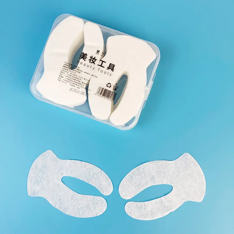 Skin-friendly U-Shape Eye Mask Black Blue - Image 3