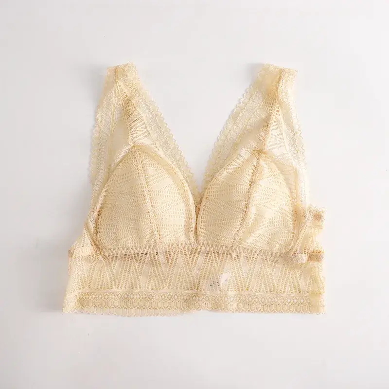 French Style Wireless Silk Camisole for Women - Image 4