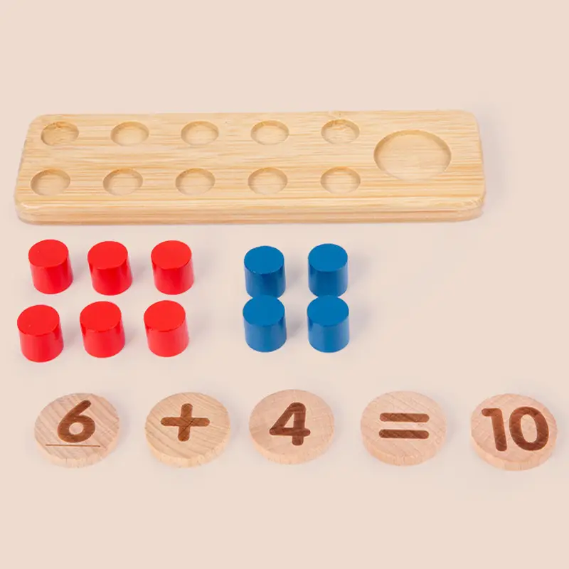 Wooden 10-11 Counting Game for Kids - Image 4