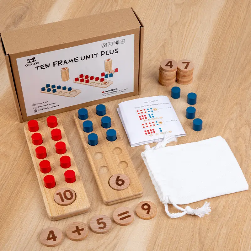 Wooden 10-11 Counting Game for Kids - Image 5