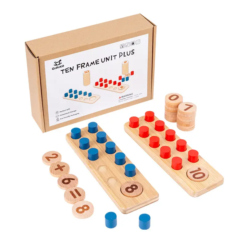 Wooden 10-11 Counting Game for Kids - Image 6