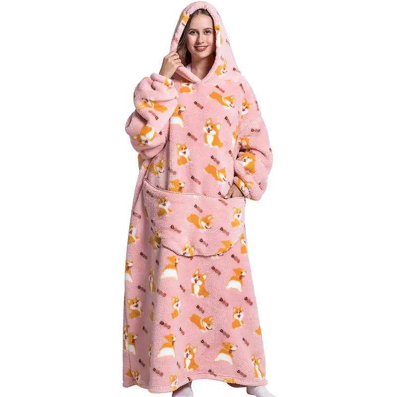 New Winter Hooded Pajamas for Kids & Adults