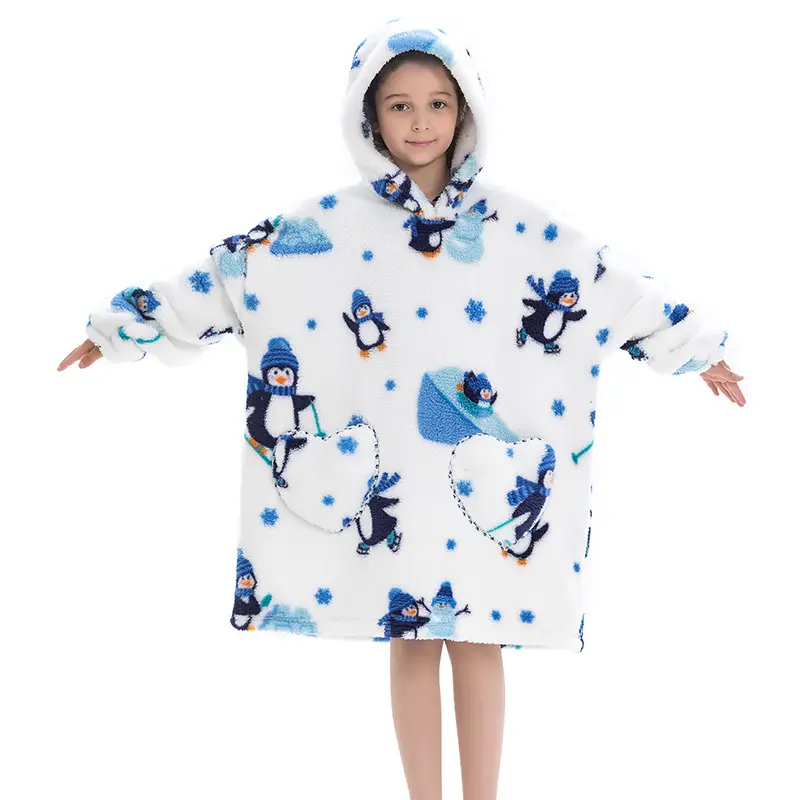 New Winter Hooded Pajamas for Kids & Adults