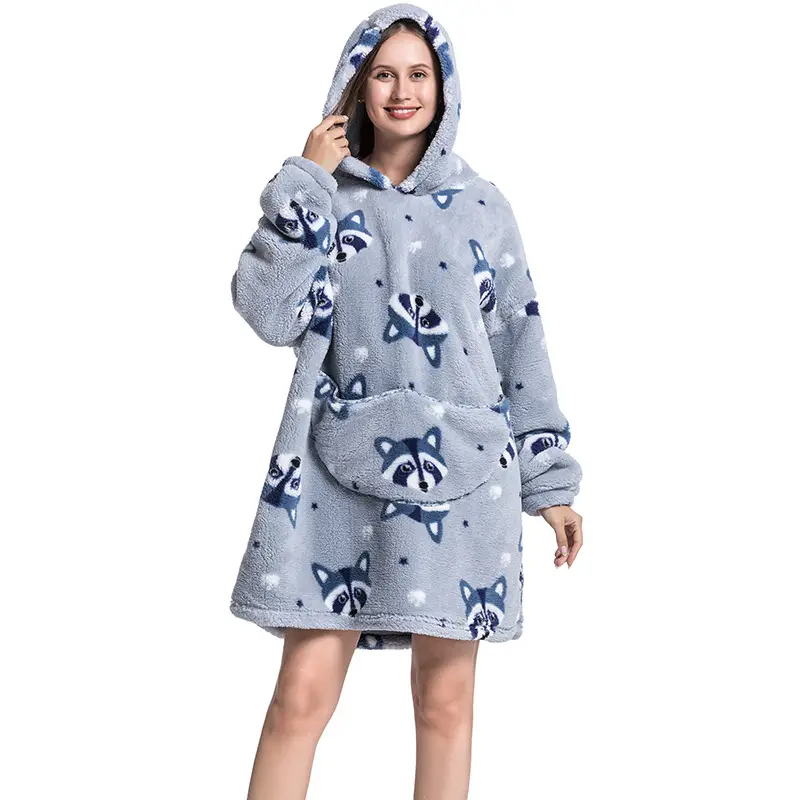 New Winter Hooded Pajamas for Kids & Adults