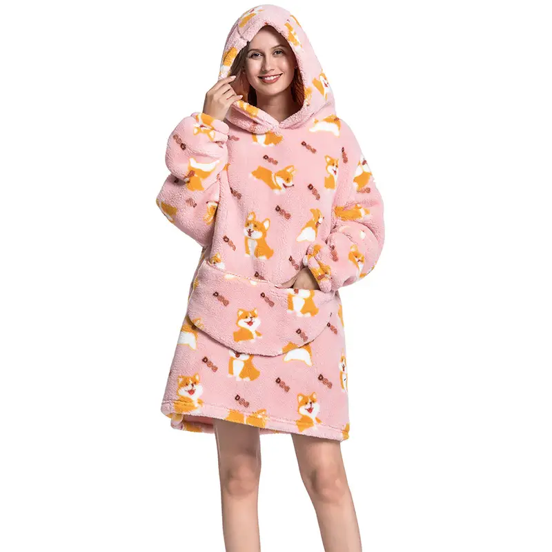New Winter Hooded Pajamas for Kids & Adults