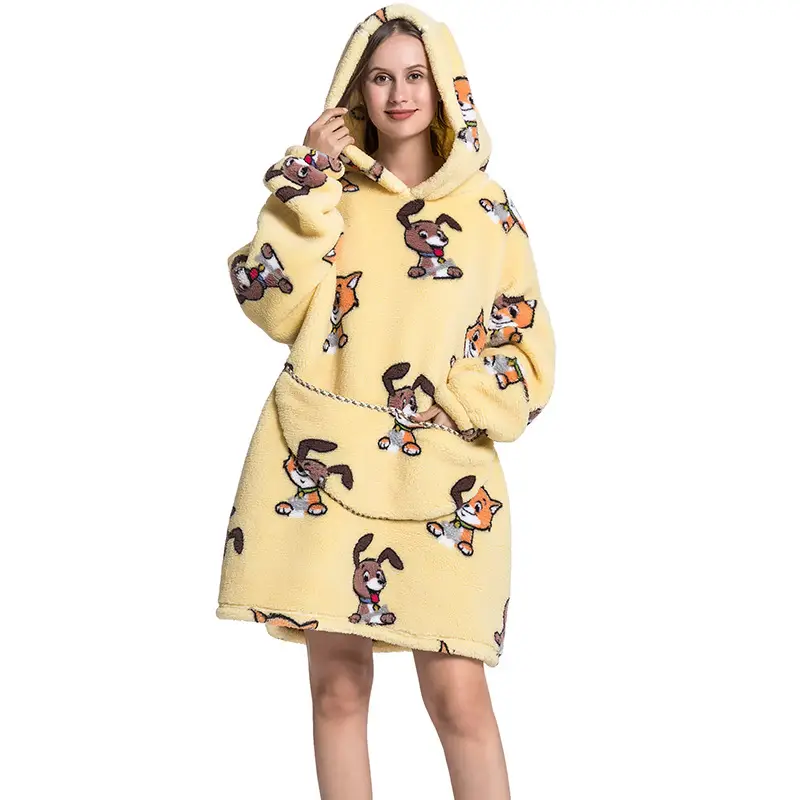 New Winter Hooded Pajamas for Kids & Adults