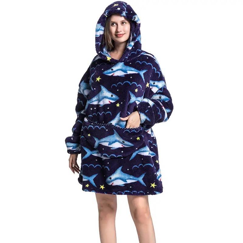 New Winter Hooded Pajamas for Kids & Adults