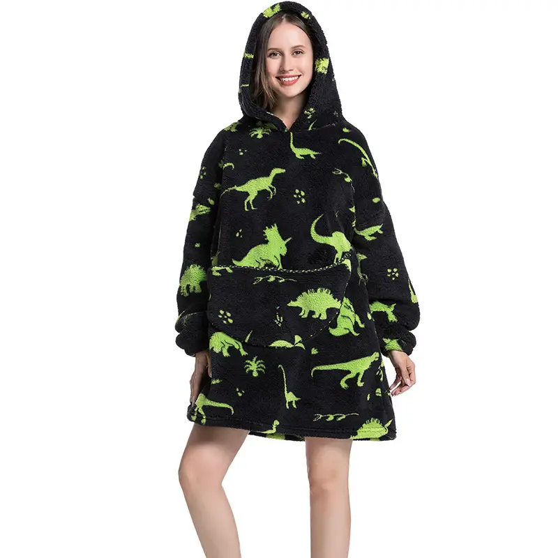 New Winter Hooded Pajamas for Kids & Adults