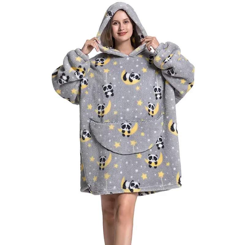 New Winter Hooded Pajamas for Kids & Adults