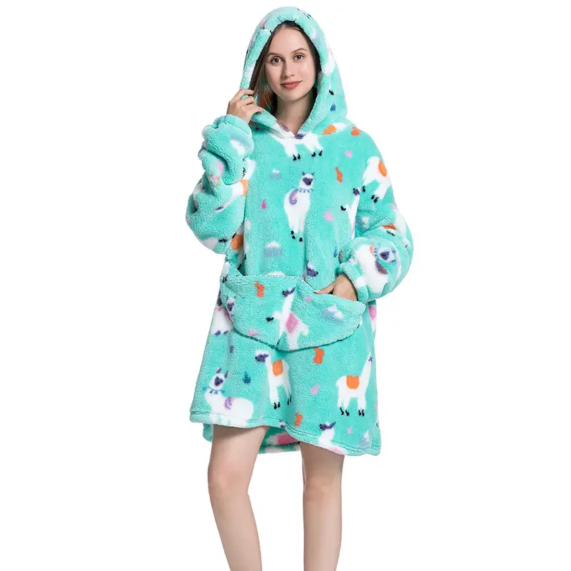 New Winter Hooded Pajamas for Kids & Adults