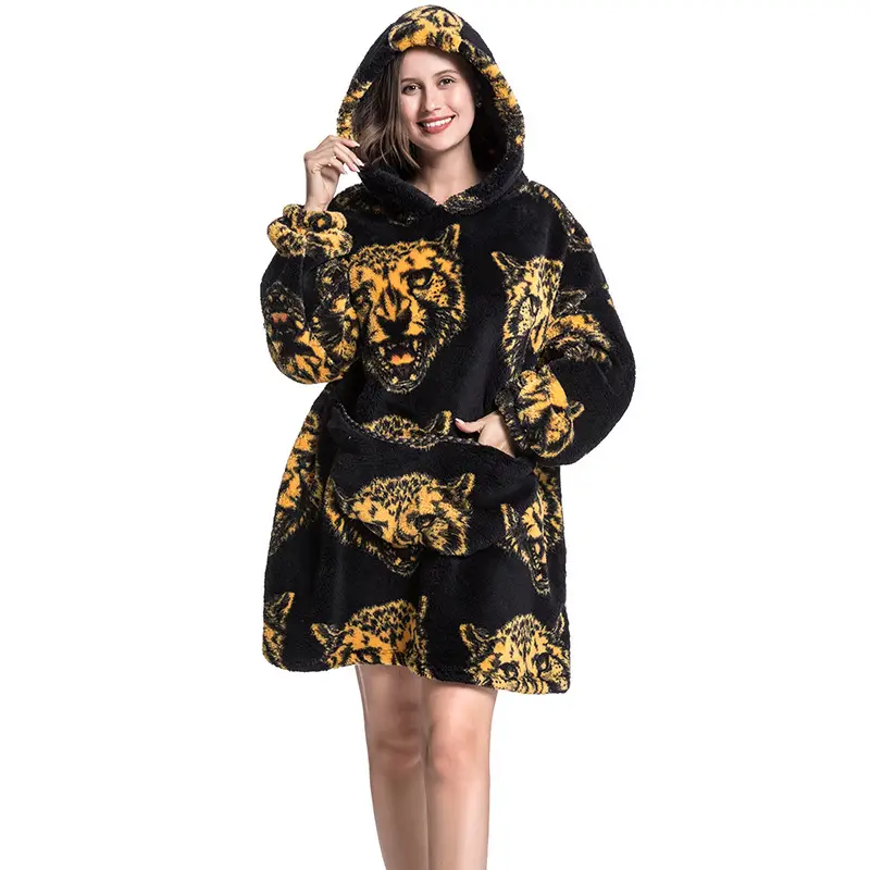 New Winter Hooded Pajamas for Kids & Adults