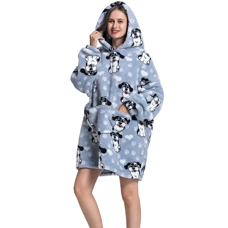 New Winter Hooded Pajamas for Kids & Adults