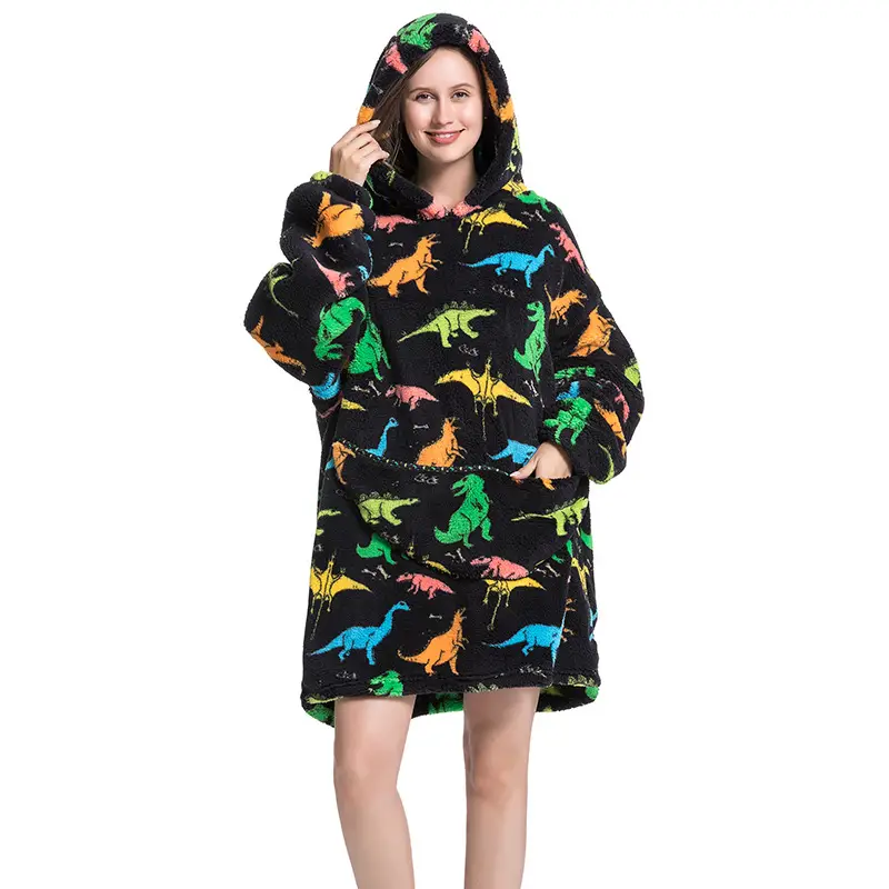 New Winter Hooded Pajamas for Kids & Adults