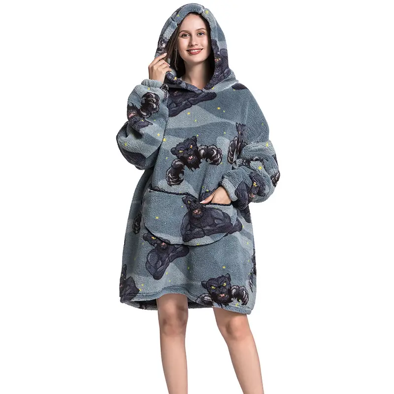 New Winter Hooded Pajamas for Kids & Adults