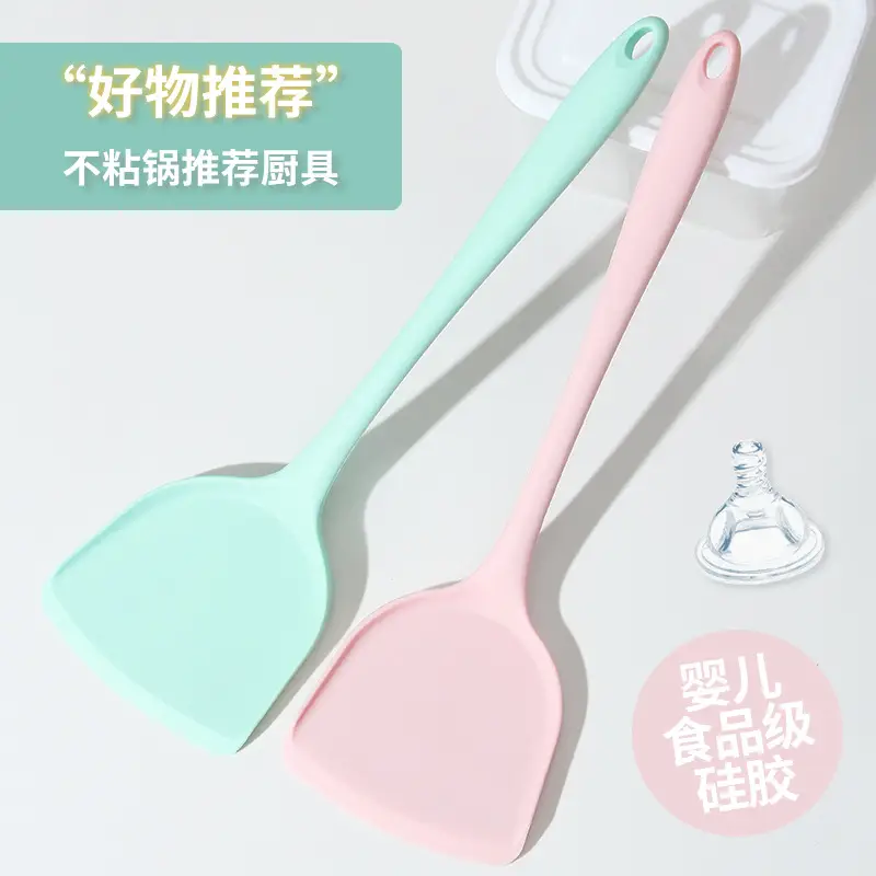 High Temp Silicone Spatula Food Grade Non-Stick - Image 16
