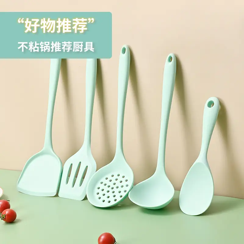 High Temp Silicone Spatula Food Grade Non-Stick - Image 17