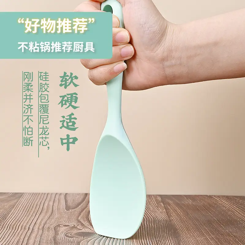 High Temp Silicone Spatula Food Grade Non-Stick - Image 19